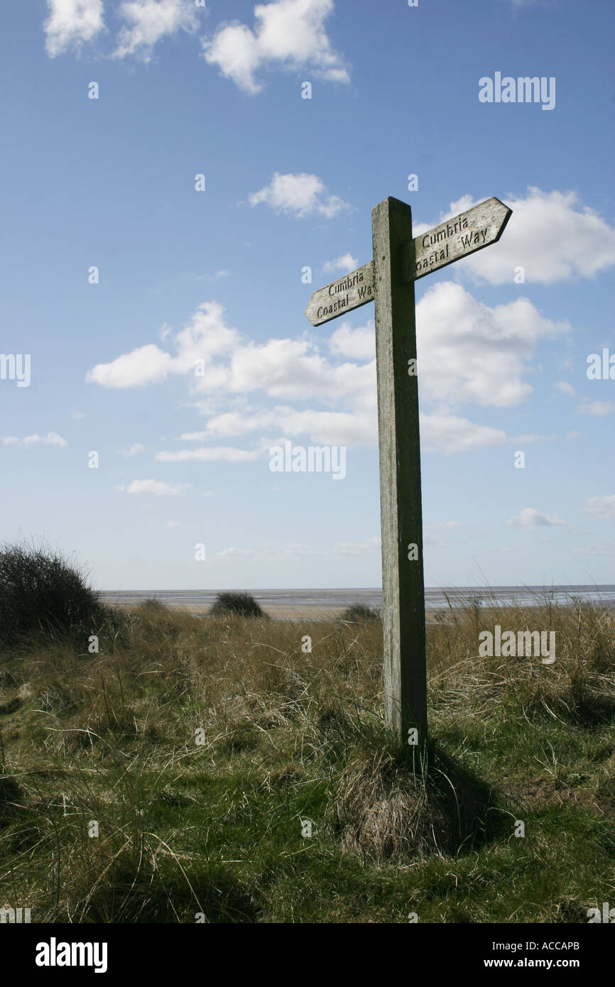 Cumbria coast walk solway hi-res stock photography and images - Alamy