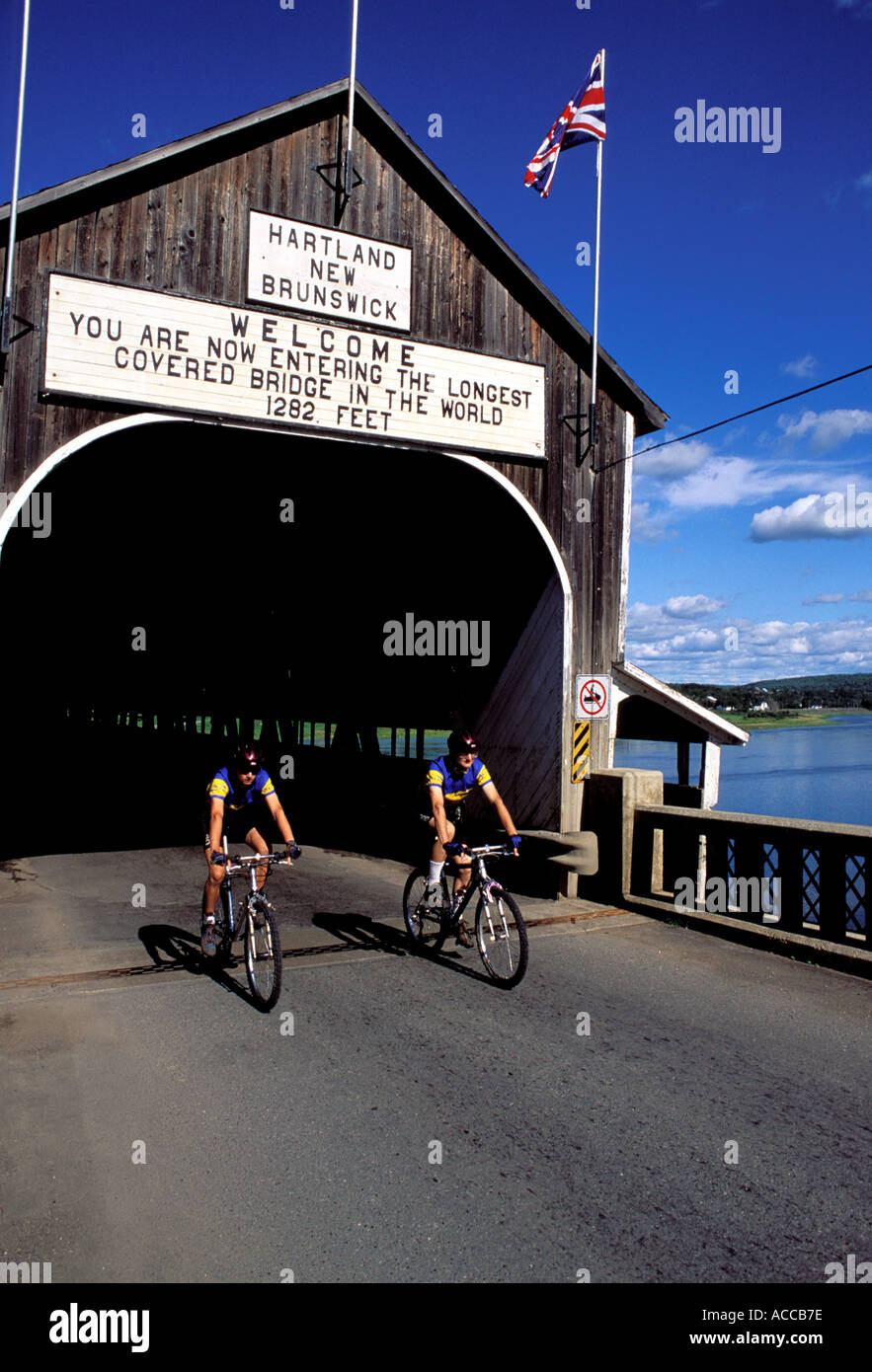 Hartland Covered Bridge the longest covered bridge in the world New