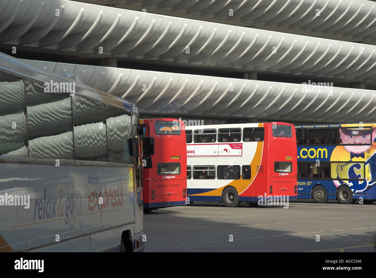 Preston Bus Station Stock Photo Alamy