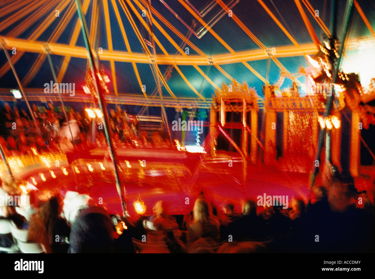 Circus tent interior hi-res stock photography and images - Alamy