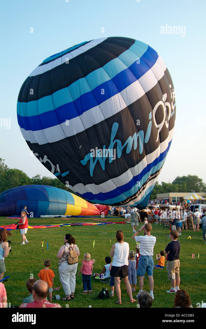 Annual Hot air balloon festival competition held at Howell Michigan