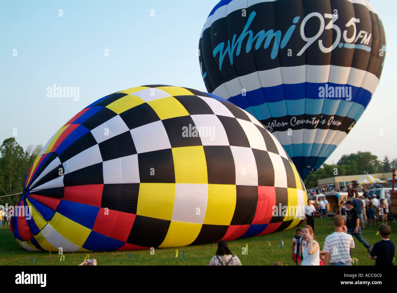 Annual Hot air balloon festival competition held at Howell Michigan
