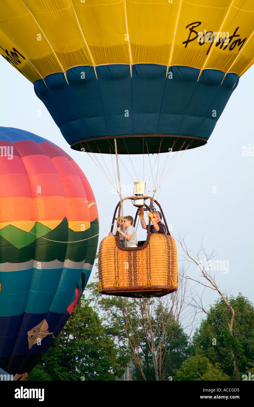 Annual Hot air balloon festival competition held at Howell Michigan