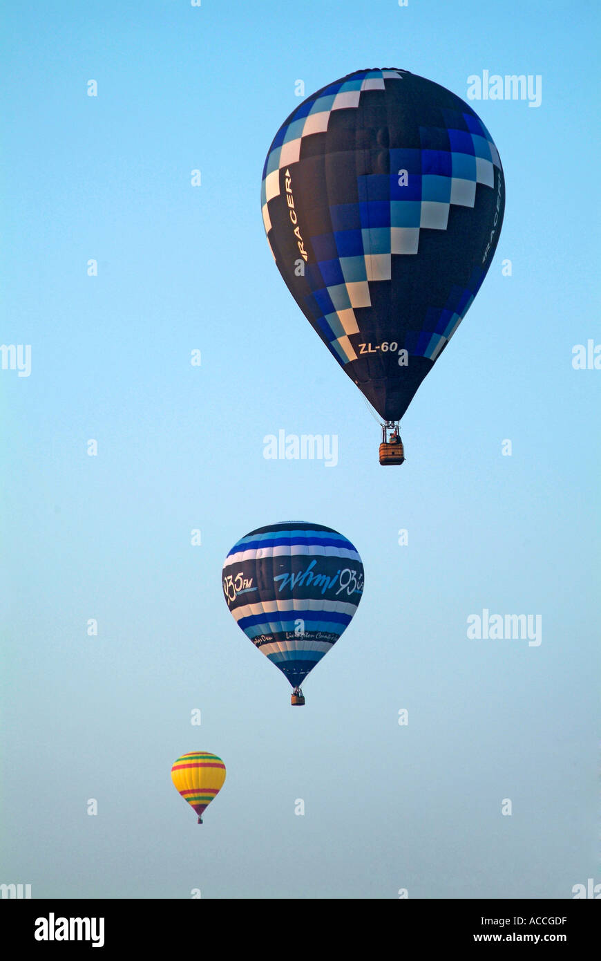 Annual Hot air balloon festival competition held at Howell Michigan