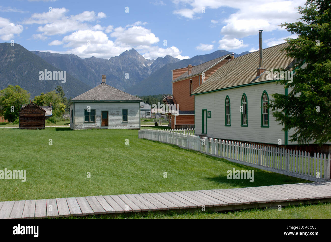 Fort Steele Kootenay British Columbia Canada Stock Photo Alamy