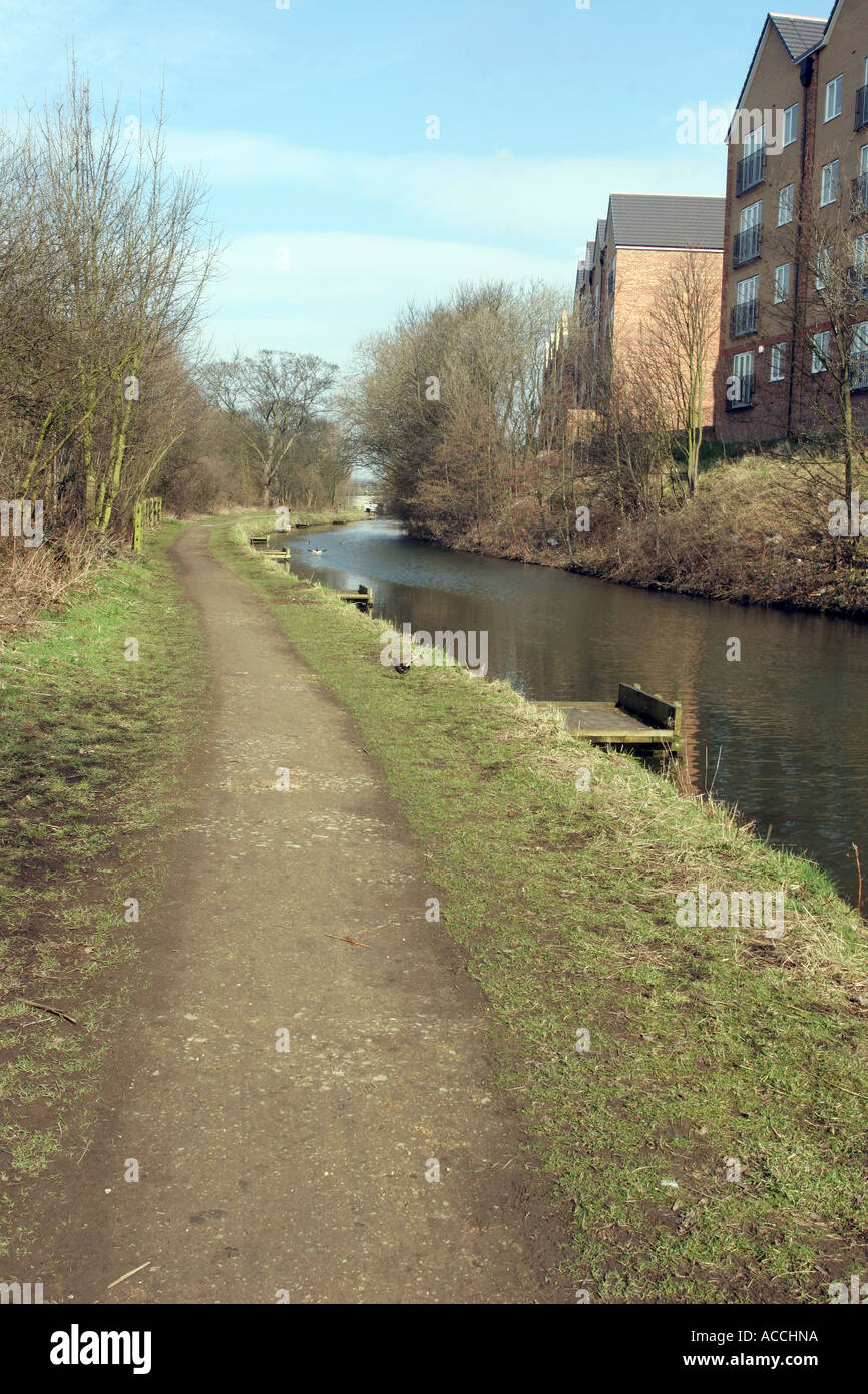 Chesterfield Canal, Derbyshire Stock Photo