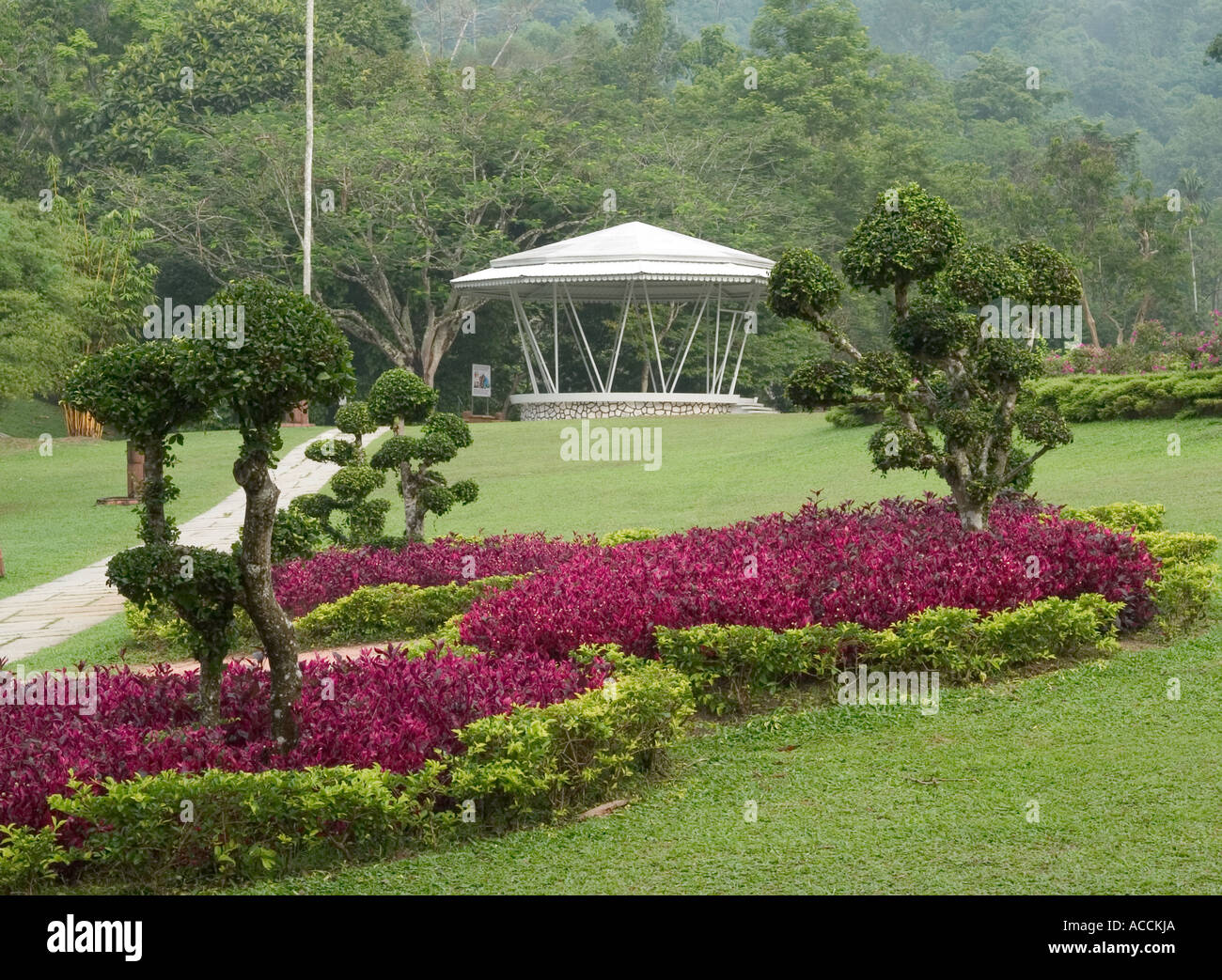 Botanical Gardens Penang Hill Malaysia Stock Photo 7494249 Alamy