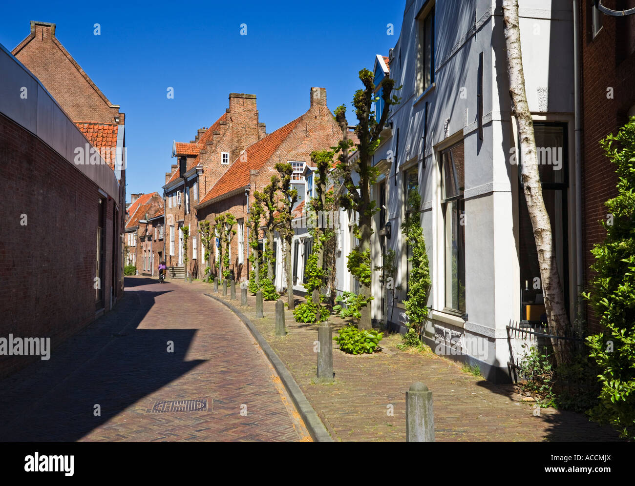 Muurhuizen or wall houses in Amersfoort, Netherlands, Holland Stock Photo Alamy