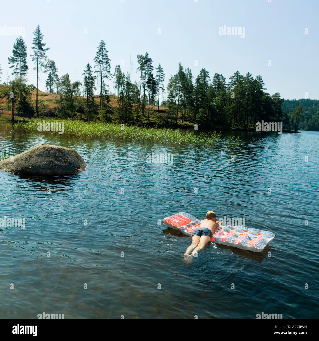 Camping Bed Stock Photo - Download Image Now - Pool Raft, Rolled