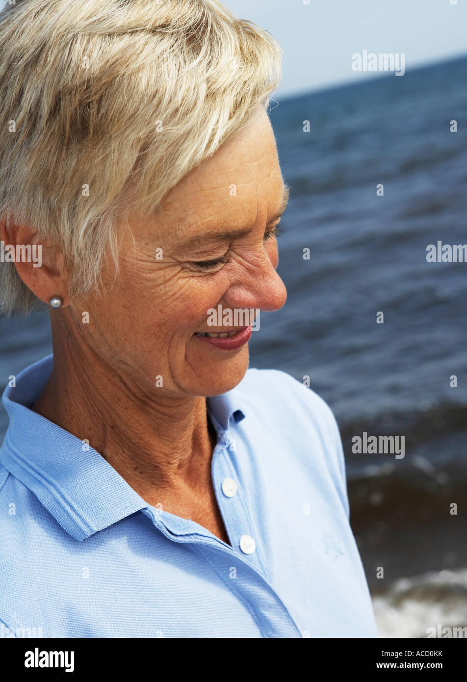 Vertical middle aged woman hi-res stock photography and images - Alamy