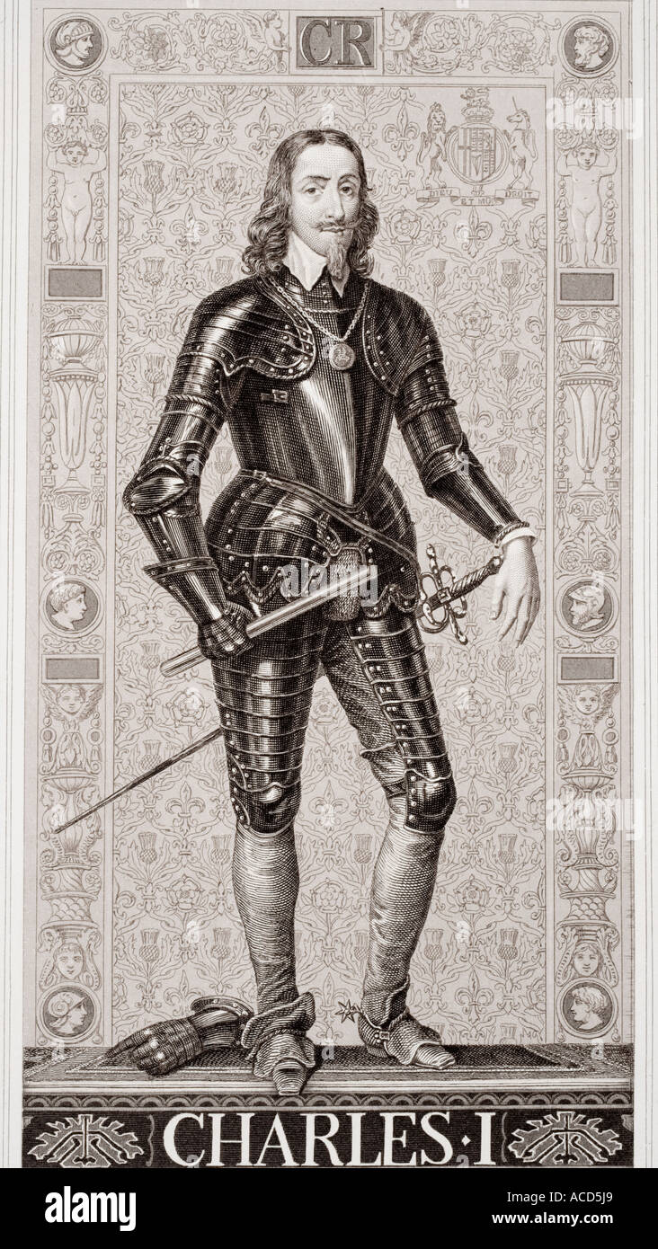 17th Century Ruler Of England High Resolution Stock Photography and