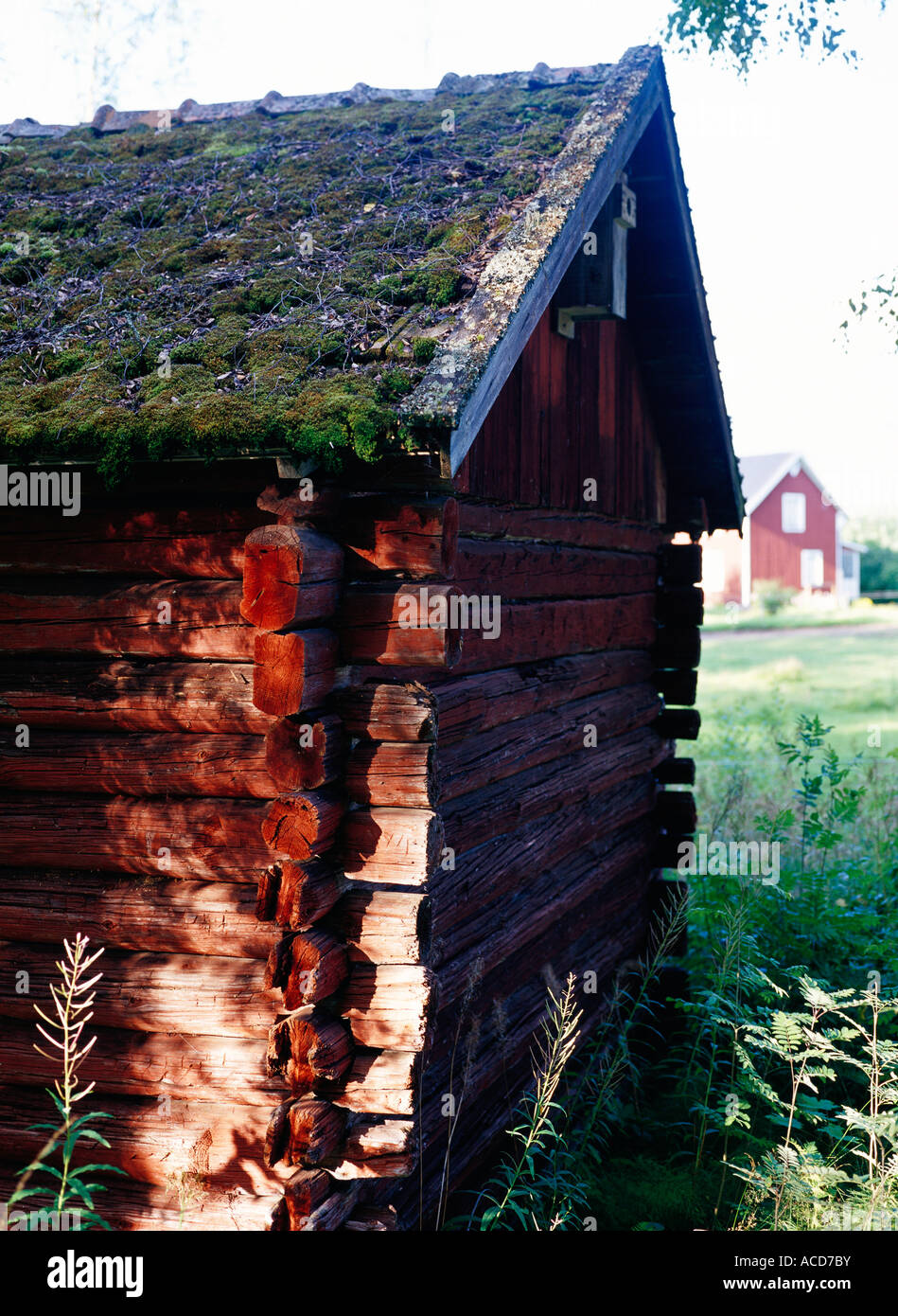 Log house exterior hi-res stock photography and images - Alamy