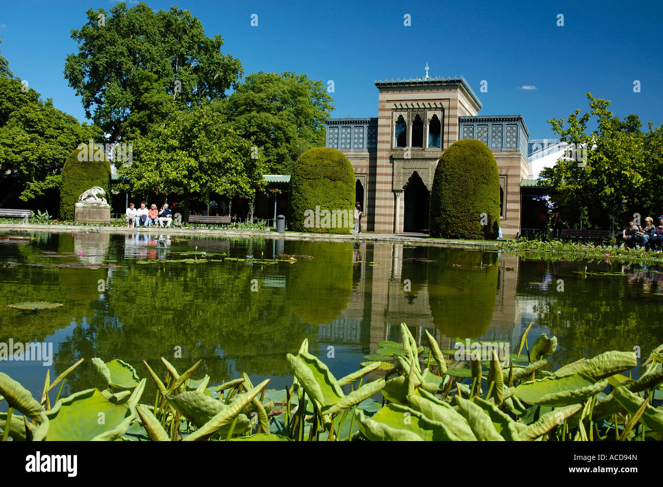 Wilhelma zoological and botanical garden, Stuttgart Stock Photo - Alamy