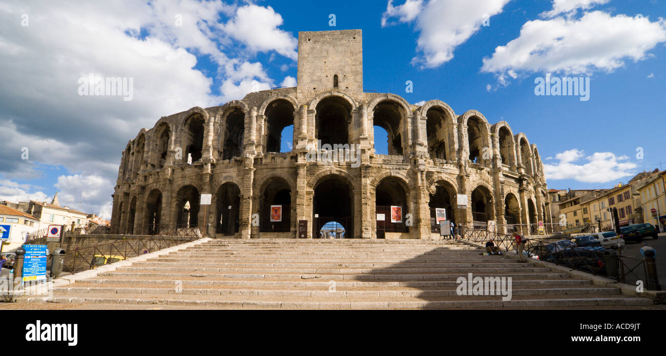 France Arles the Roman Amphitheatre Stock Photo - Alamy