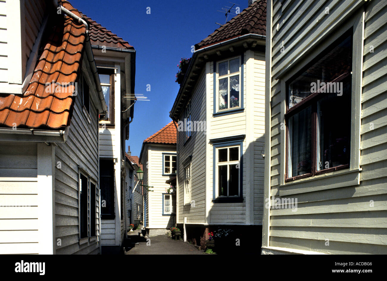 Bergen Hordaland Norway Norwegian Historic History city old town ...