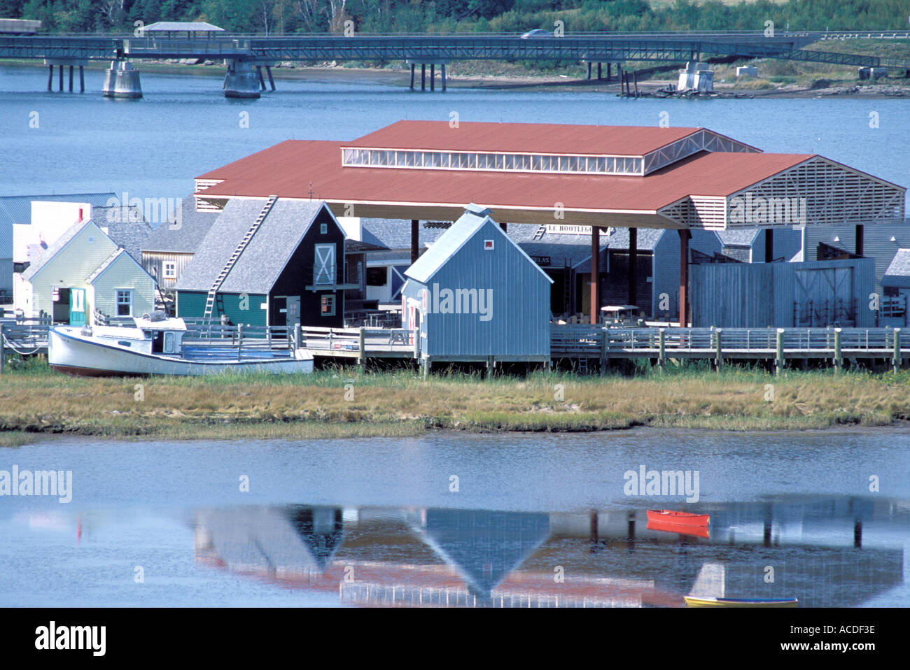 Le Pays de la Sagouine Bouctouche New Brunswick Canada Stock Photo Alamy