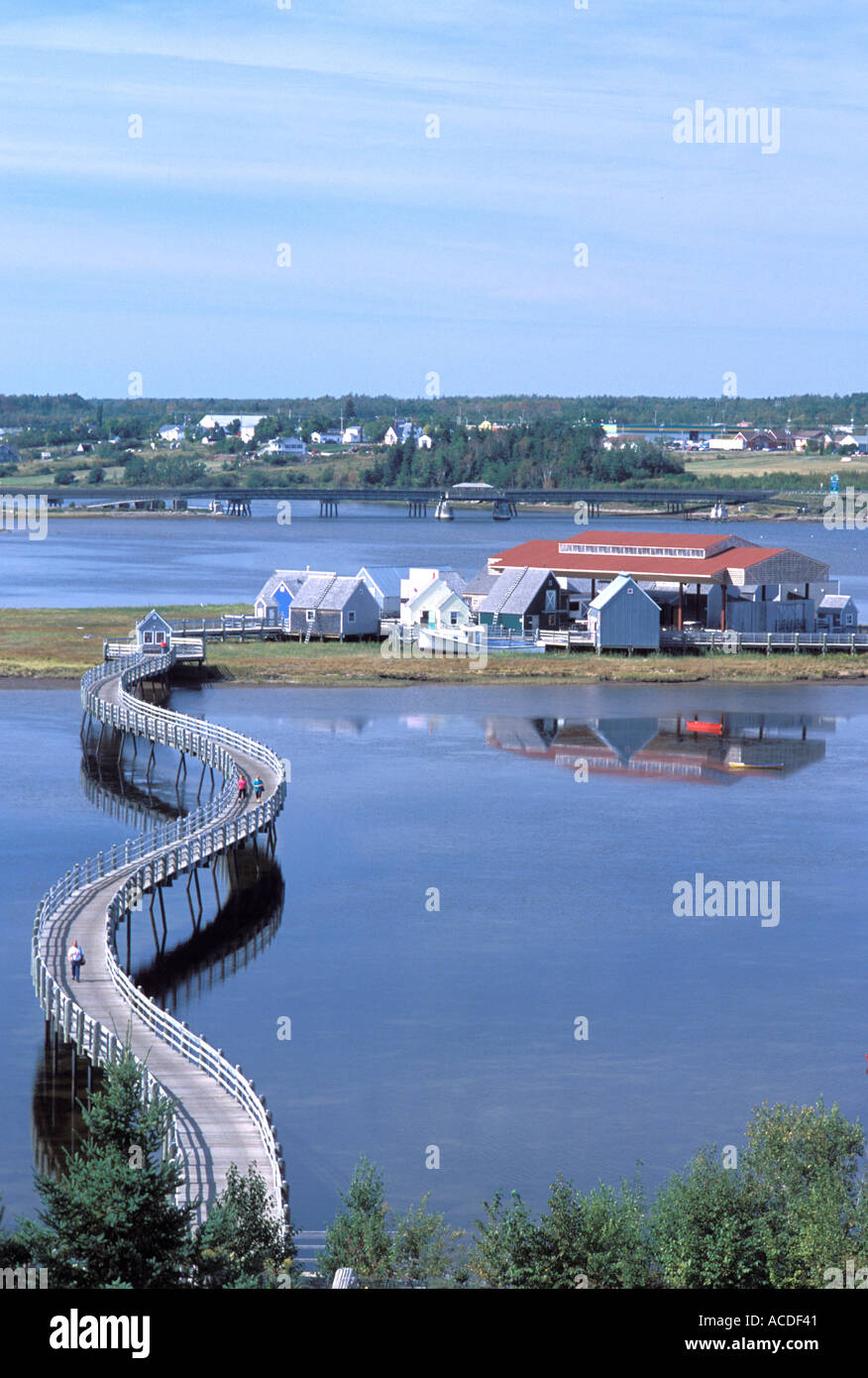 Le Pays de la Sagouine Bouctouche New Brunswick Canada Stock Photo Alamy