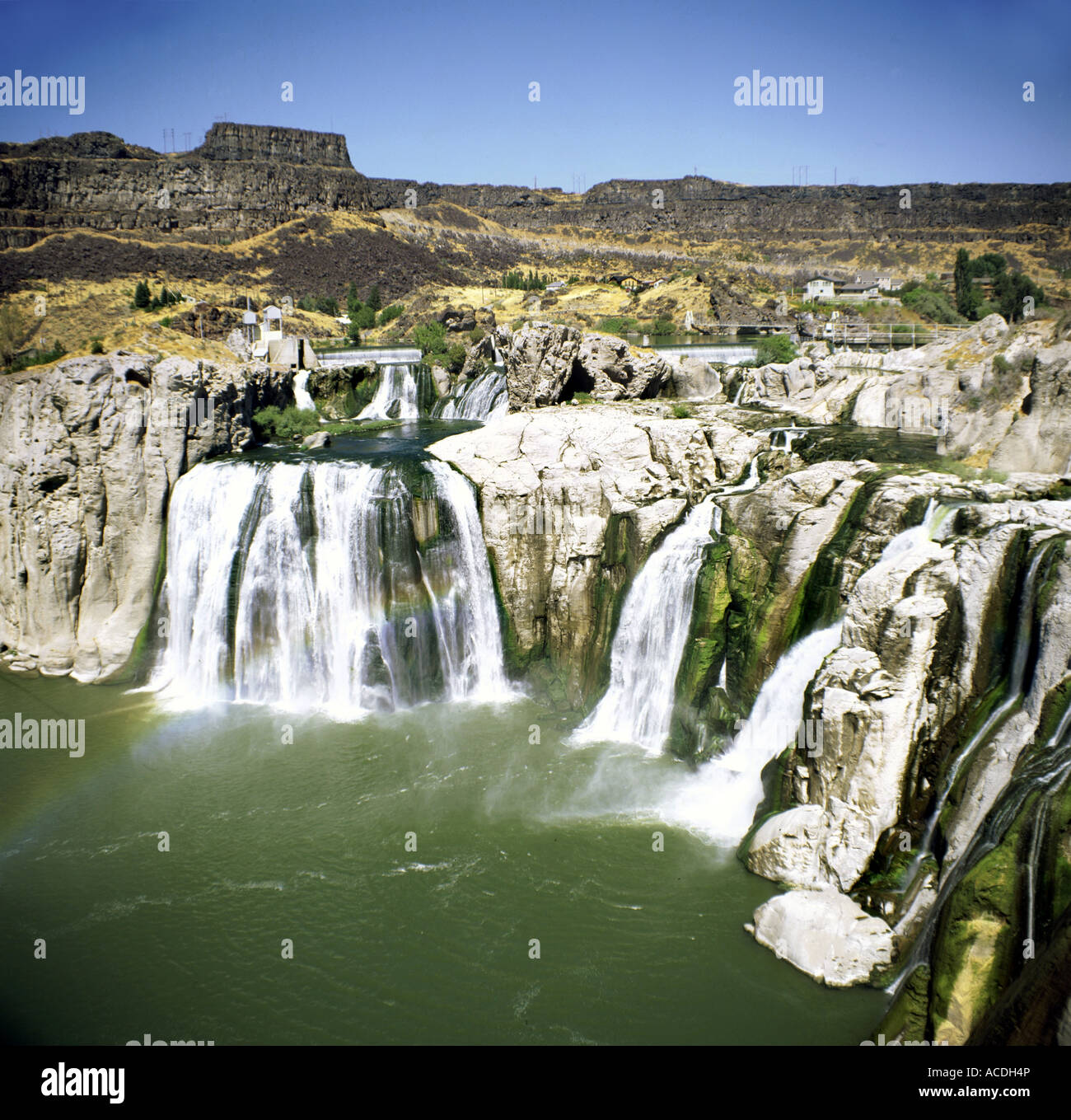 geography / travel, USA, Idaho, Twin Falls, Columbia Falls, waterfalls