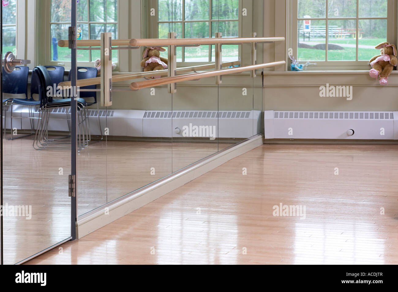 Ballet Dance Studio Empty, USA Stock Photo - Alamy