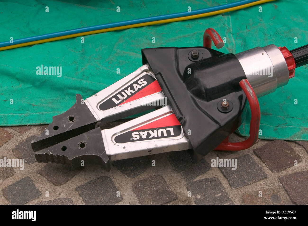 The Jaws of Life used by firemen to cut crash victims from car crashes