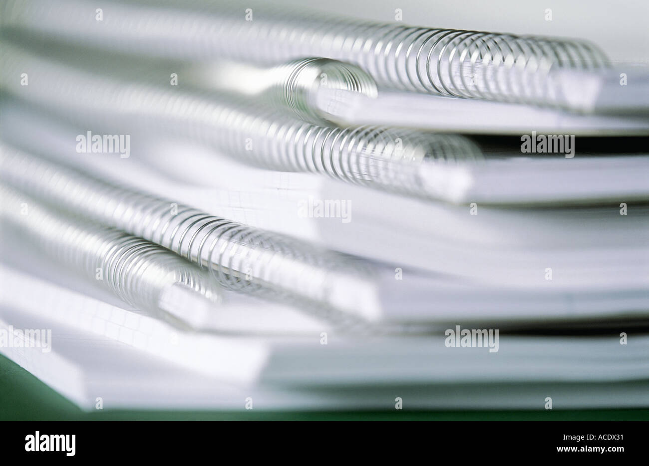 STACK OF NOTEBOOKS Stock Photo - Alamy