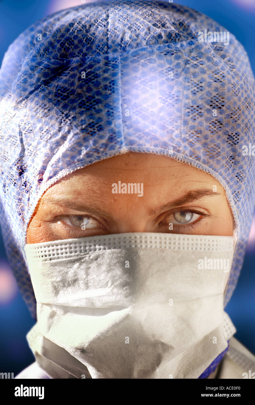 Woman and mask hi-res stock photography and images - Alamy