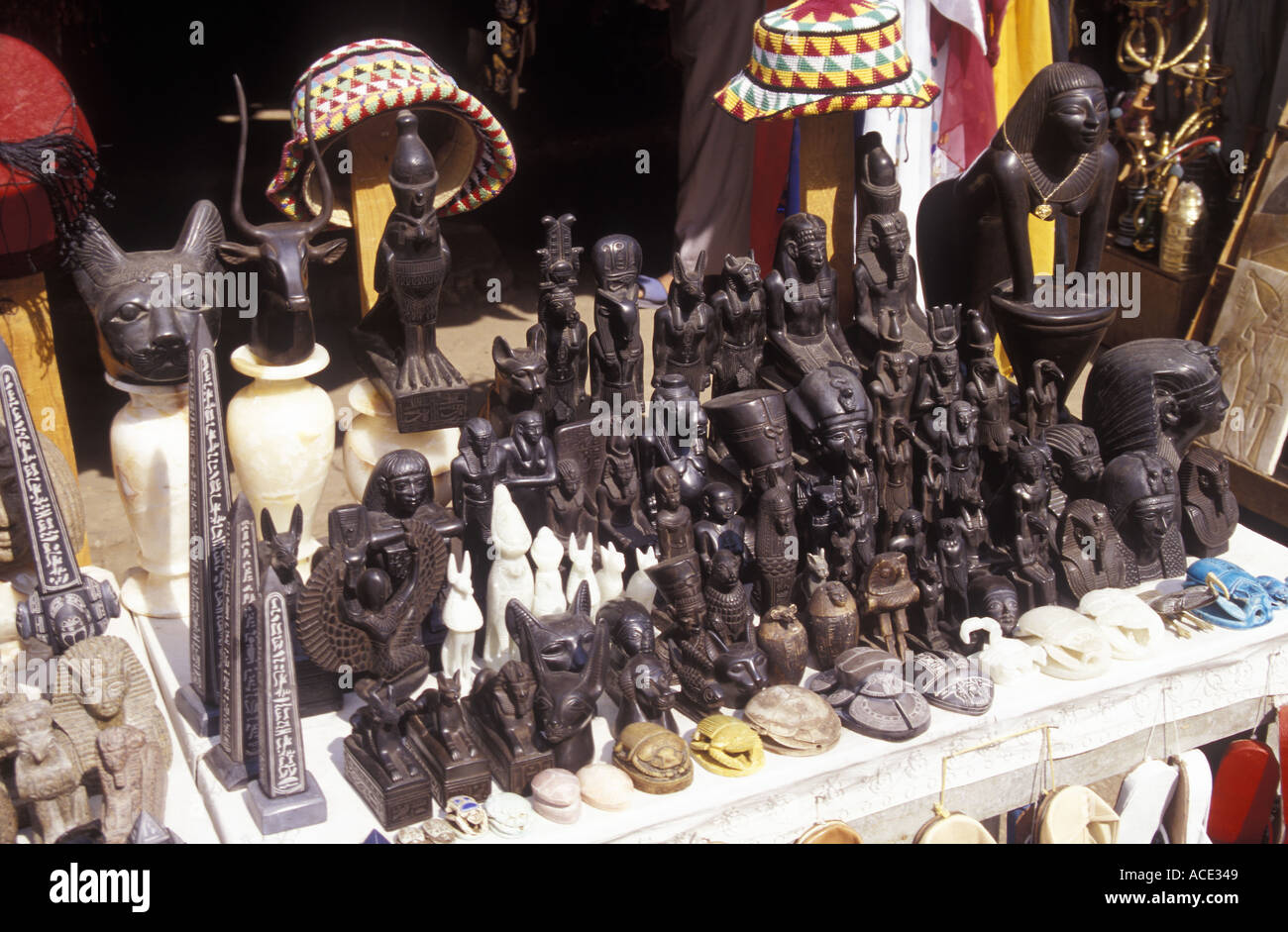 Souvenirs shop Luxor Egypt Stock Photo - Alamy