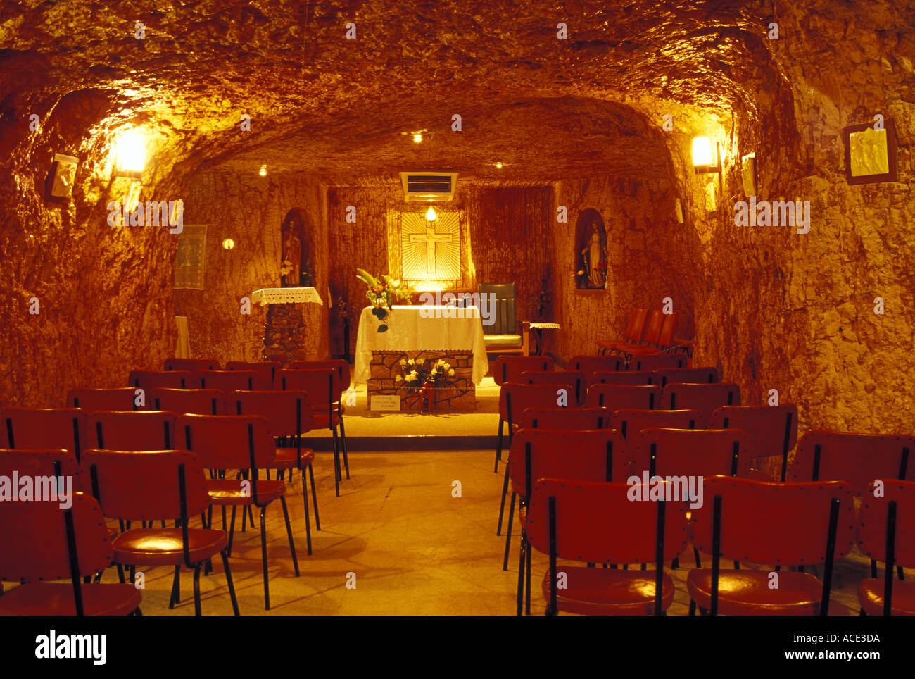 Church Coober Pedy South Australia Australia Stock Photo Alamy