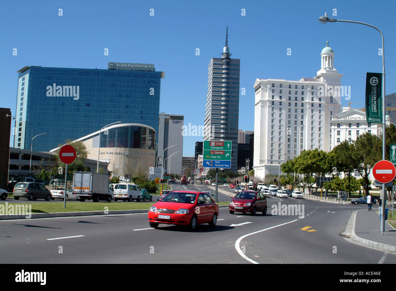 Cape Town International Convention Centre Conference Banking Hotel Buildings Cape Town  western cape South Africa RSA Stock Photo