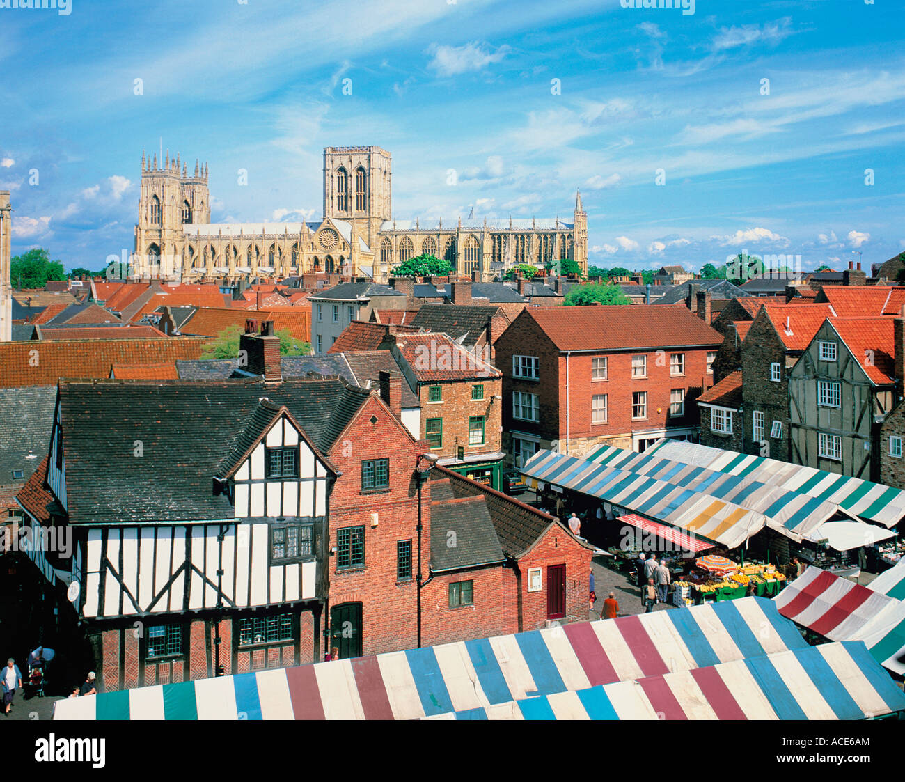 Newgate market york north yorkshire hires stock photography and images