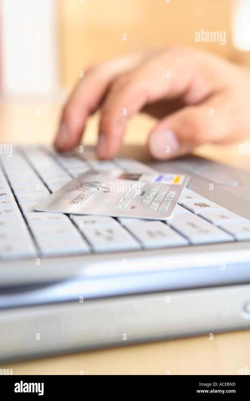 Online shopping Stock Photo