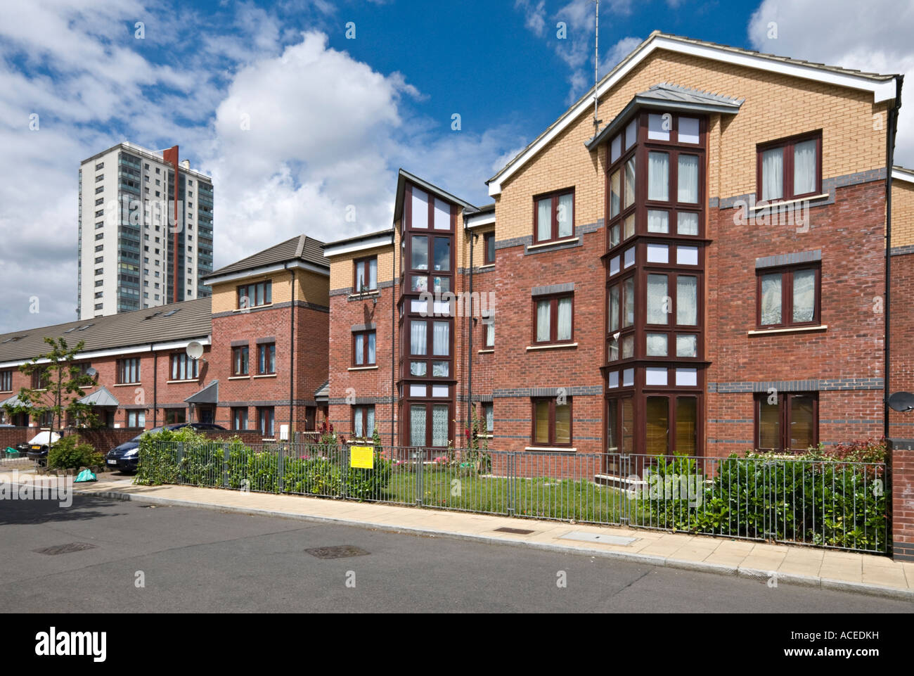 The New Nightingale Estate in Hackney London Stock Photo Alamy