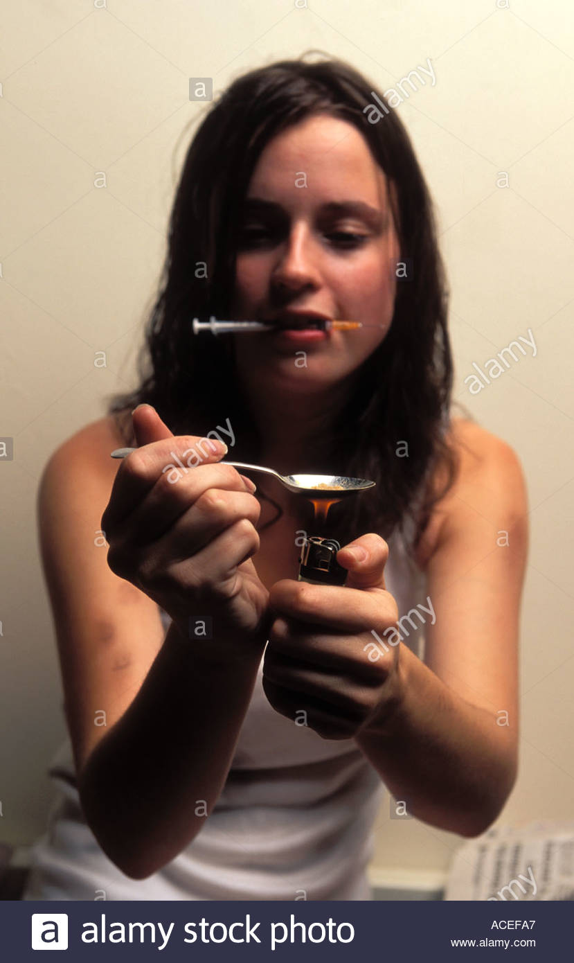 Heroin Addict Needle Stock Photos & Heroin Addict Needle Stock Images