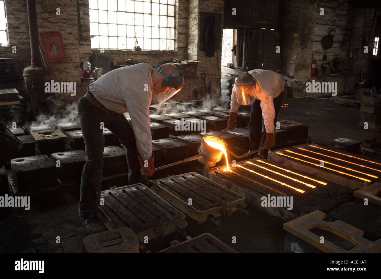 Ironbridge Foundry Stock Photo Alamy