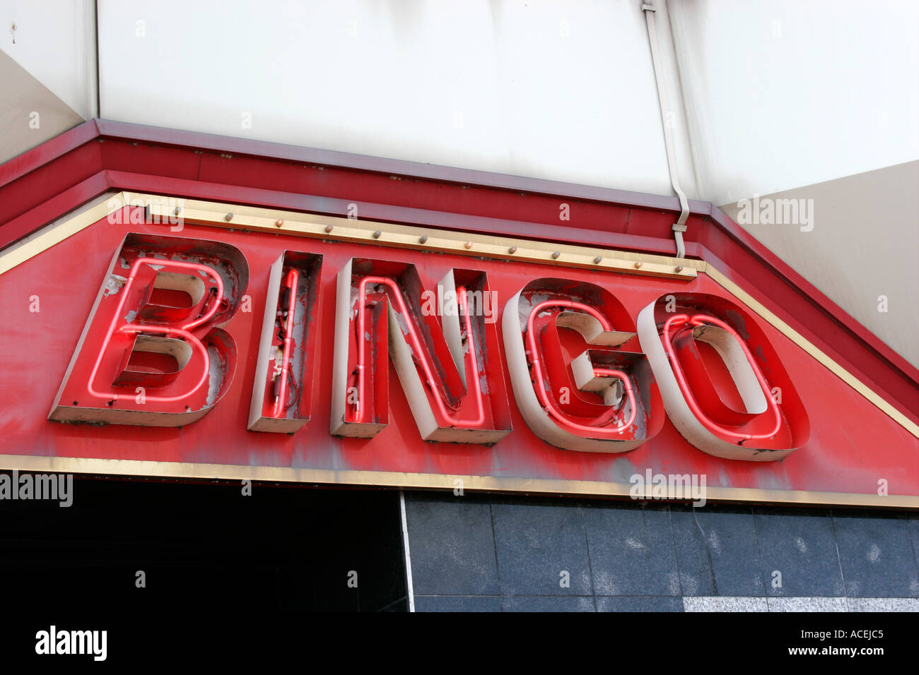 Bingo sign Stock Photo