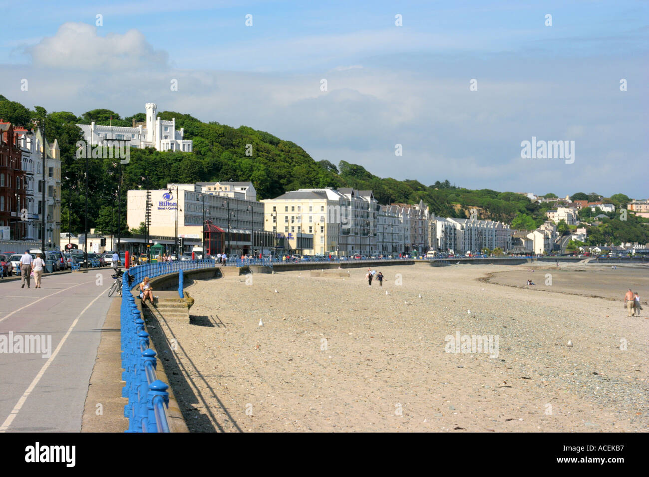 Seafront Douglas Isle of Man Stock Photo