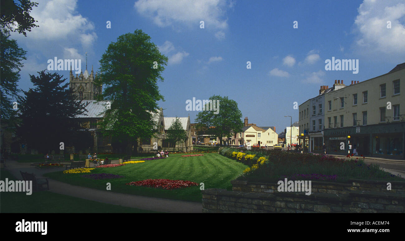 Wisbech town centre view hires stock photography and images Alamy
