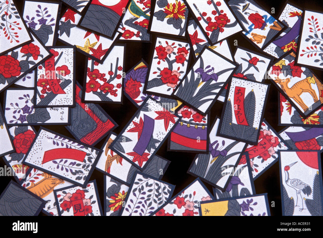 Hanafuda card hi-res stock photography and images - Alamy