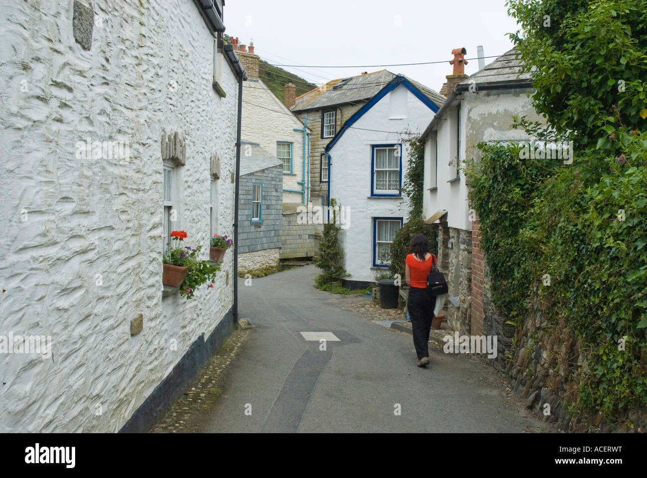 Port Isaac, Cornwall Stock Photo
