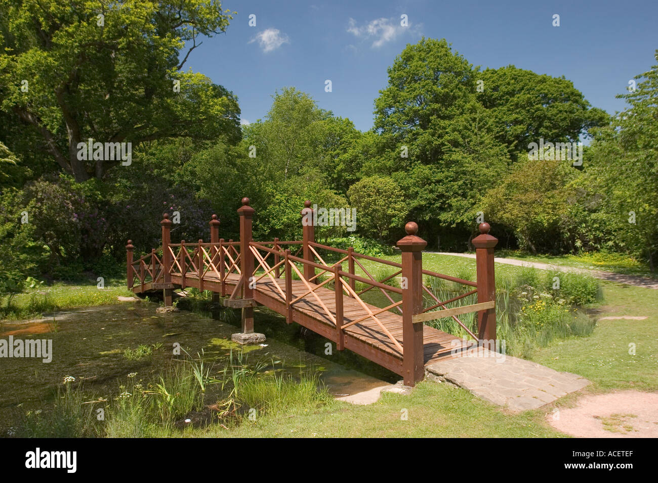 Wales Bridgend Brynmenyn Bryngarw Country Park Japanese