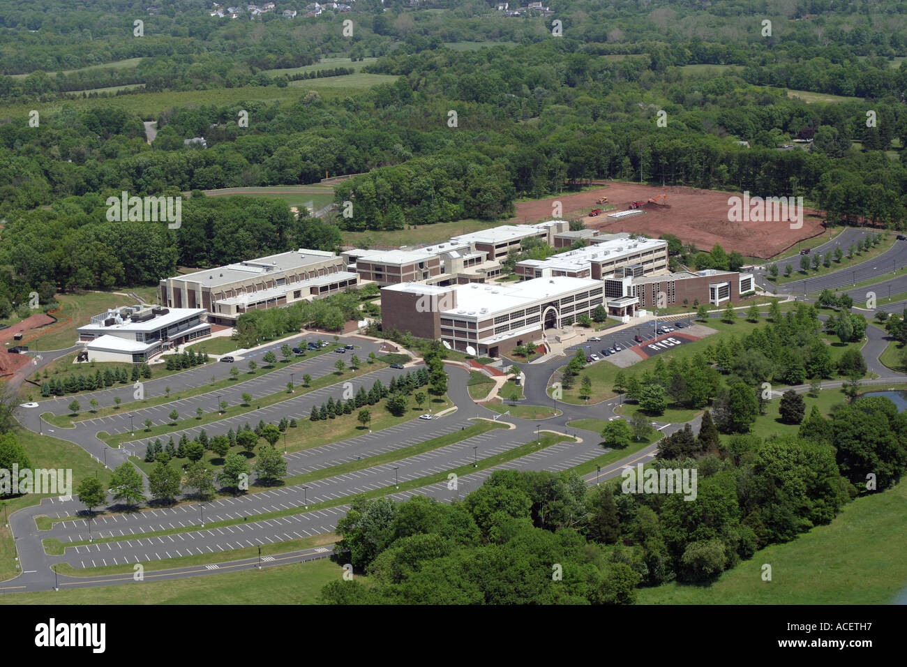 Aerial view of Raritan Valley Community College in Bridgewater New Aerial view of Raritan Valley Community College in Bridgewater New