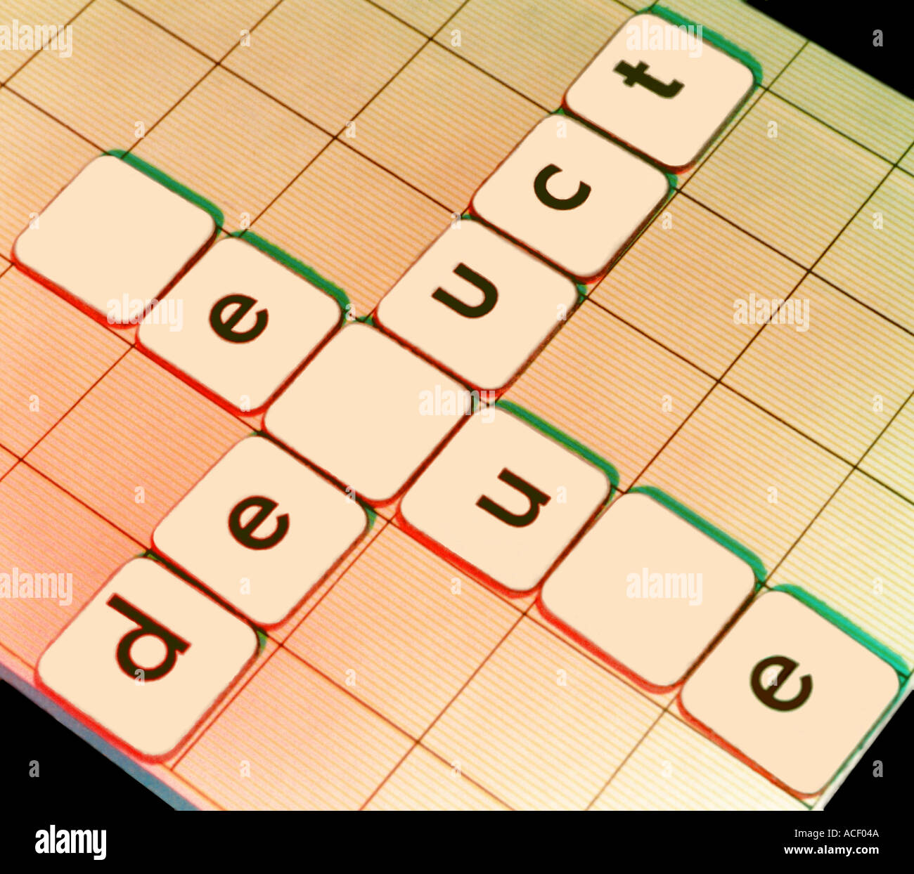 Filling in the blanks stock photo alamy