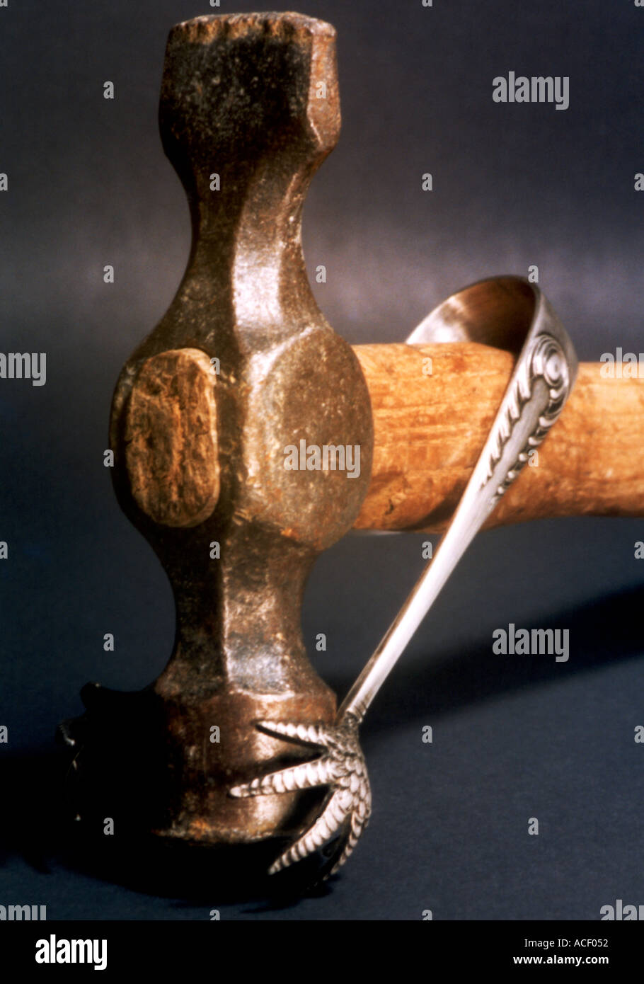 HAMMER AND TONGS Stock Photo Alamy