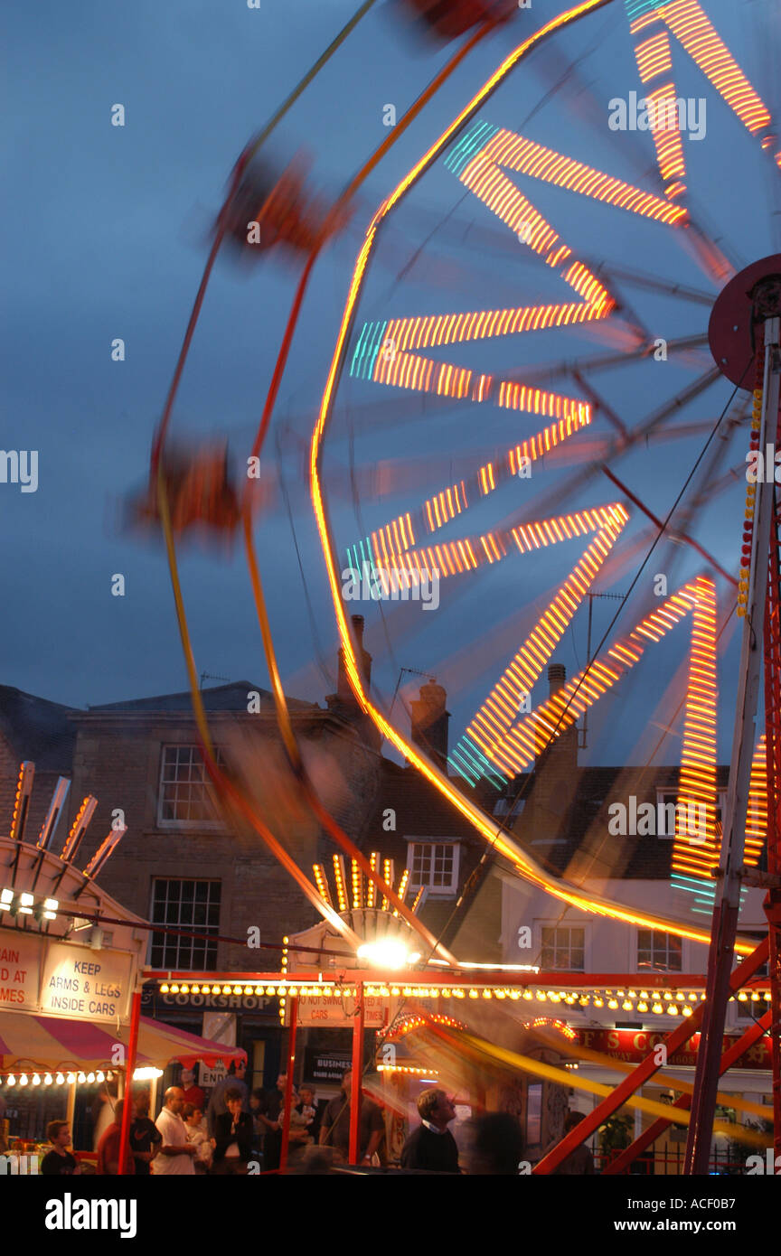 Chipping Norton mop fair September 2003 Stock Photo