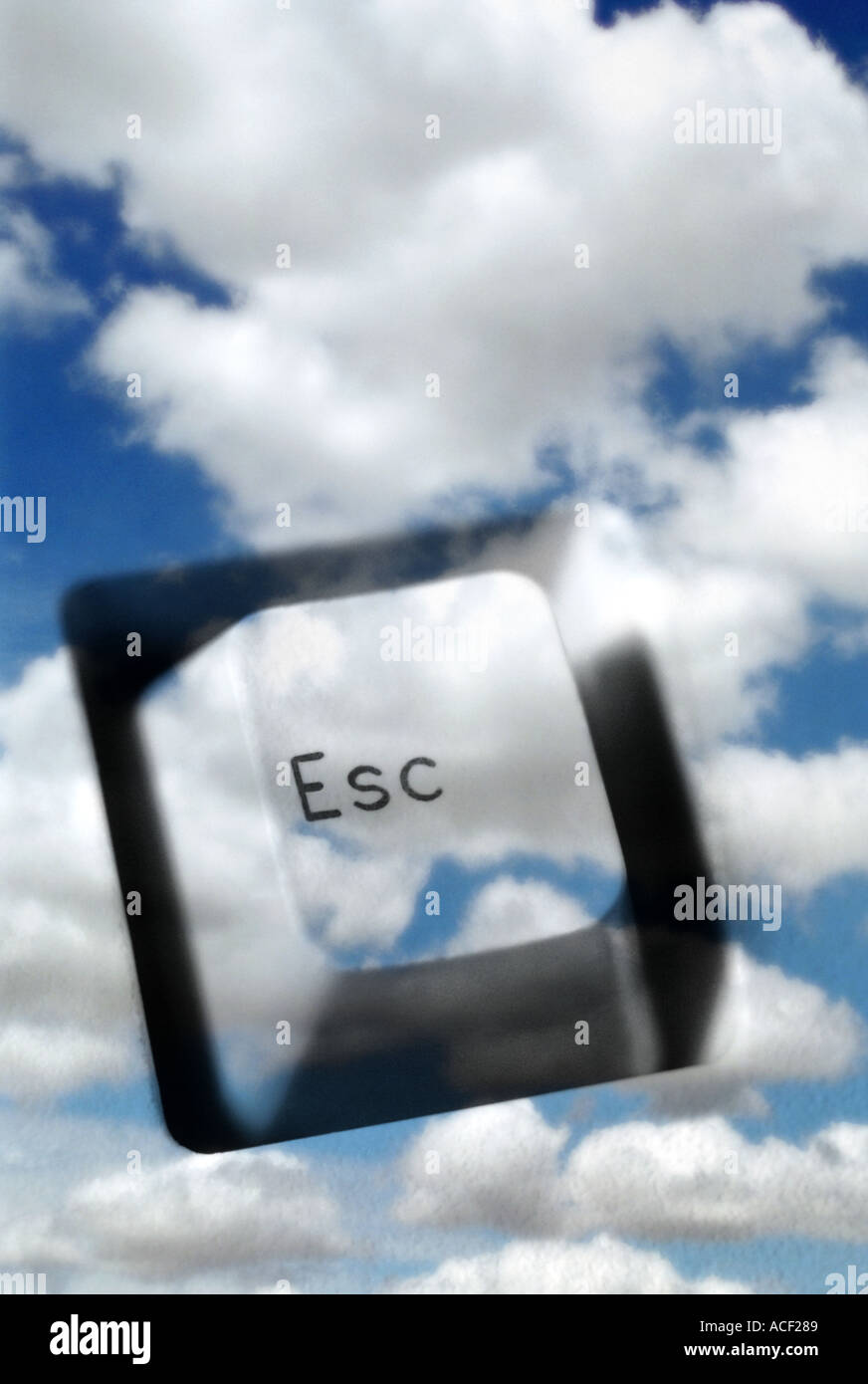 Escape concept Stock Photo