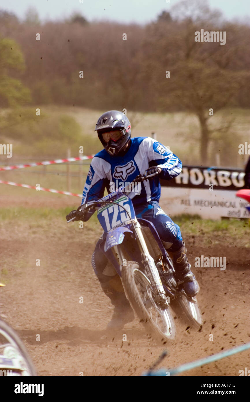 Motocross riders during race Stock Photo - Alamy