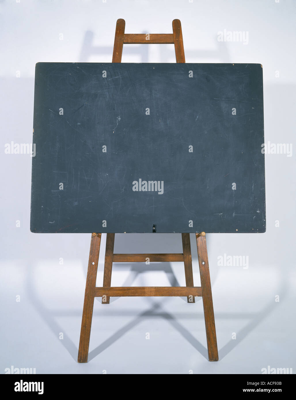 Blackboard school Black board on wood stand Stock Photo 850235 Alamy