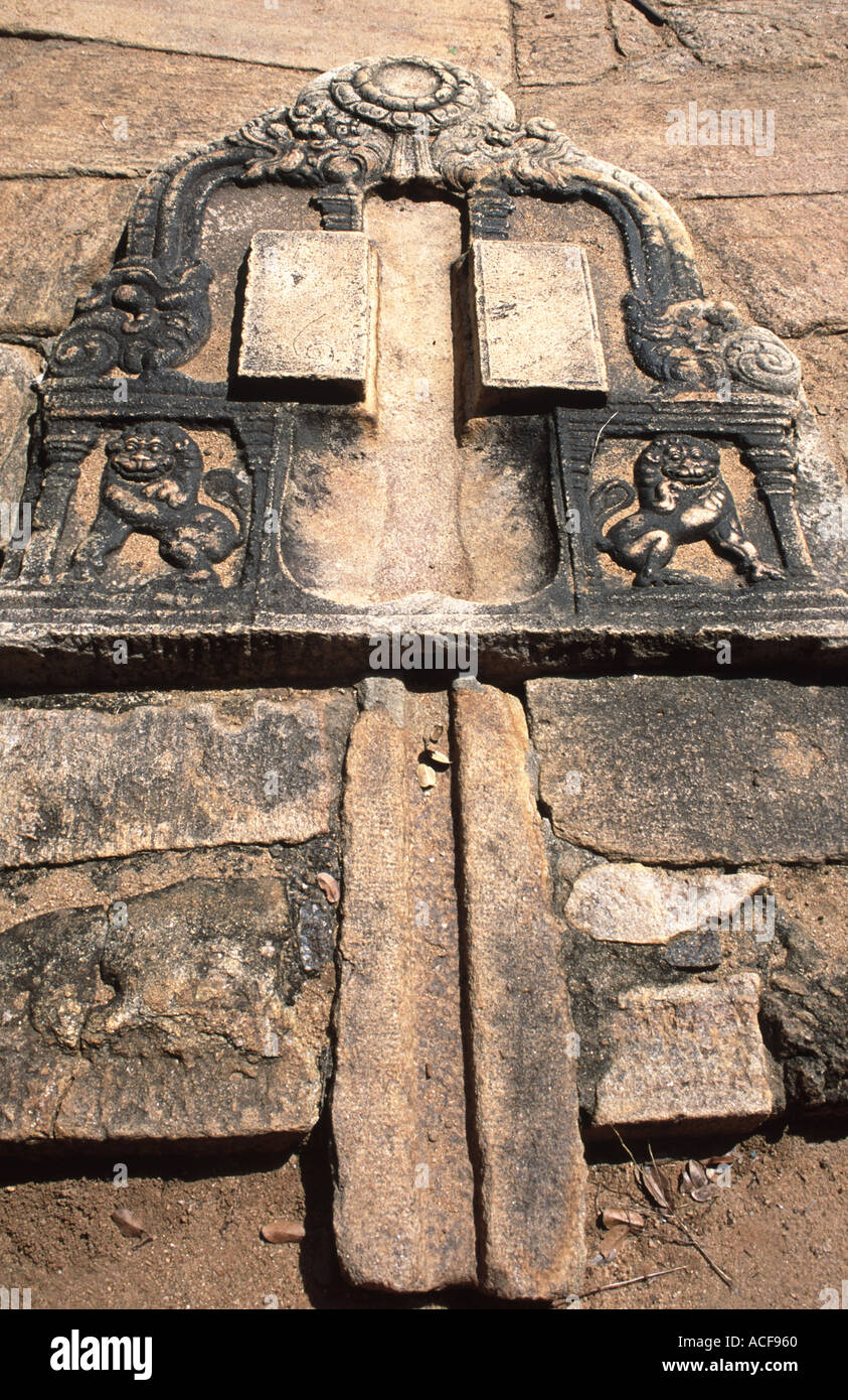 Urinal Polonawura Sri Lanka Stock Photo Alamy