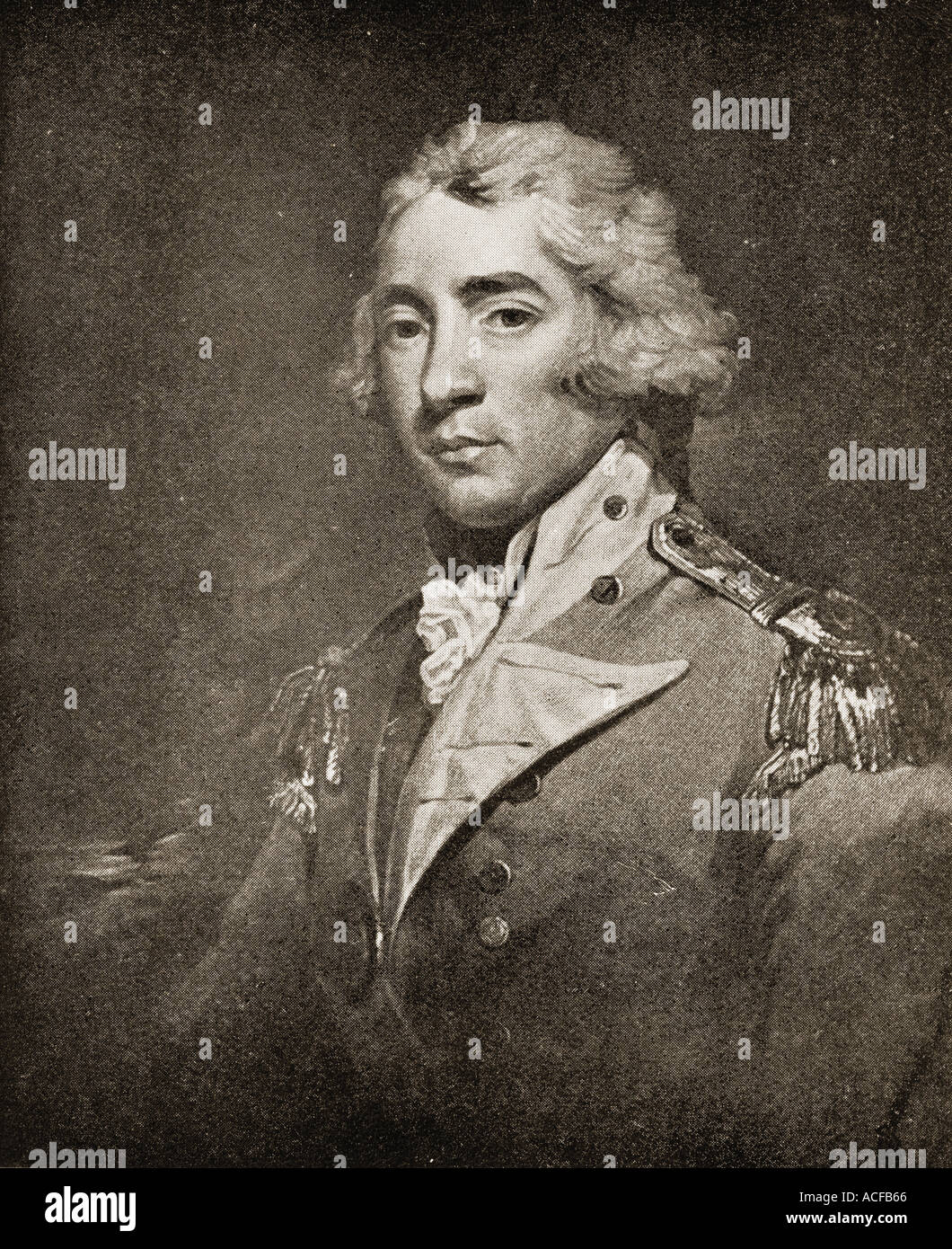 Thomas Graham, 1st Baron Lynedoch, 1748 - 1843. Scottish aristocrat, politician and British Army officer. Stock Photo