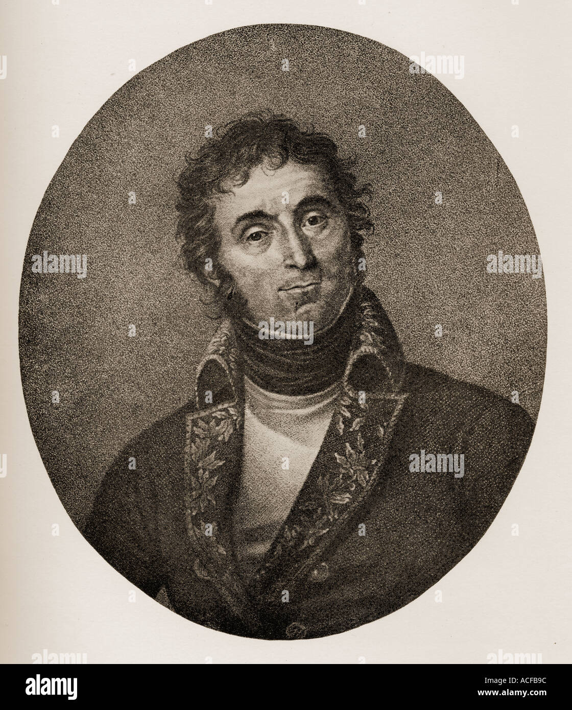 André Masséna, 1st Duc de Rivoli, 1st Prince d'Essling, 1758 -1817. French Marshal and military commander. Stock Photo